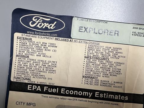 Used 2008 Ford Explorer Sport Trac Adrenalin image 37