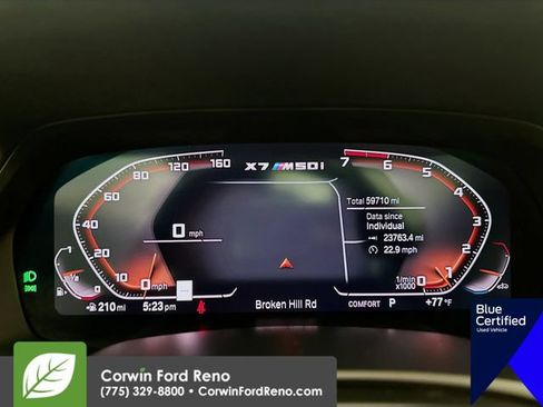 Used 2020 BMW X7 M50i w/ Dynamic Handling Package AWD/4WD image 16