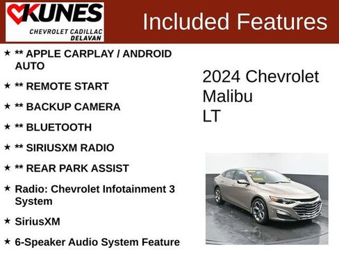 Used 2024 Chevrolet Malibu LT image 3