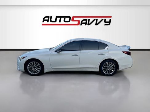 Used 2021 INFINITI Q50 Luxe w/ Cargo Package RWD image 4
