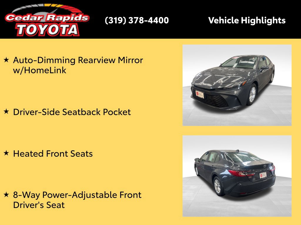 Certified 2025 Toyota Camry LE w/ Convenience Package AWD/4WD image 27