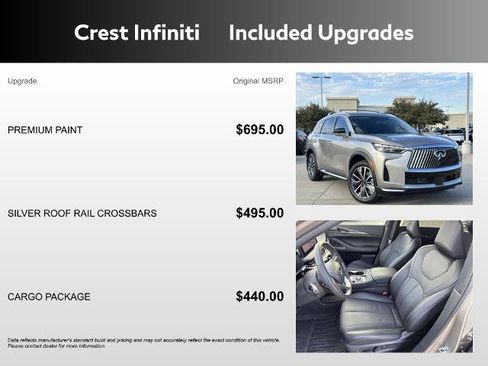 Certified 2026 INFINITI QX60 Luxe w/ Cargo Package image 5
