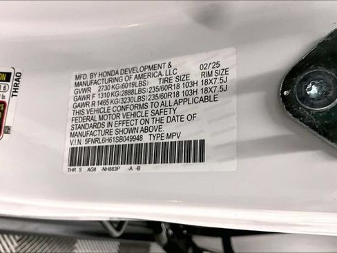 Used 2025 Honda Odyssey EX-L image 40
