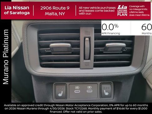 New 2026 Nissan Murano Platinum image 35