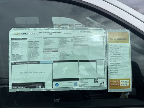 New 2026 Chevrolet Silverado 2500 W/T w/ WT Convenience Package image 20