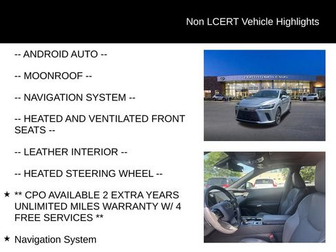 Used 2023 Lexus RX 350 Premium w/ Accessory Package AWD/4WD image 28