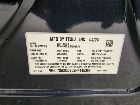 Used 2024 Tesla Model X AWD/4WD image 23