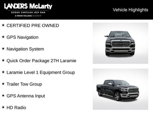 Used 2023 RAM 1500 Laramie AWD/4WD image 5