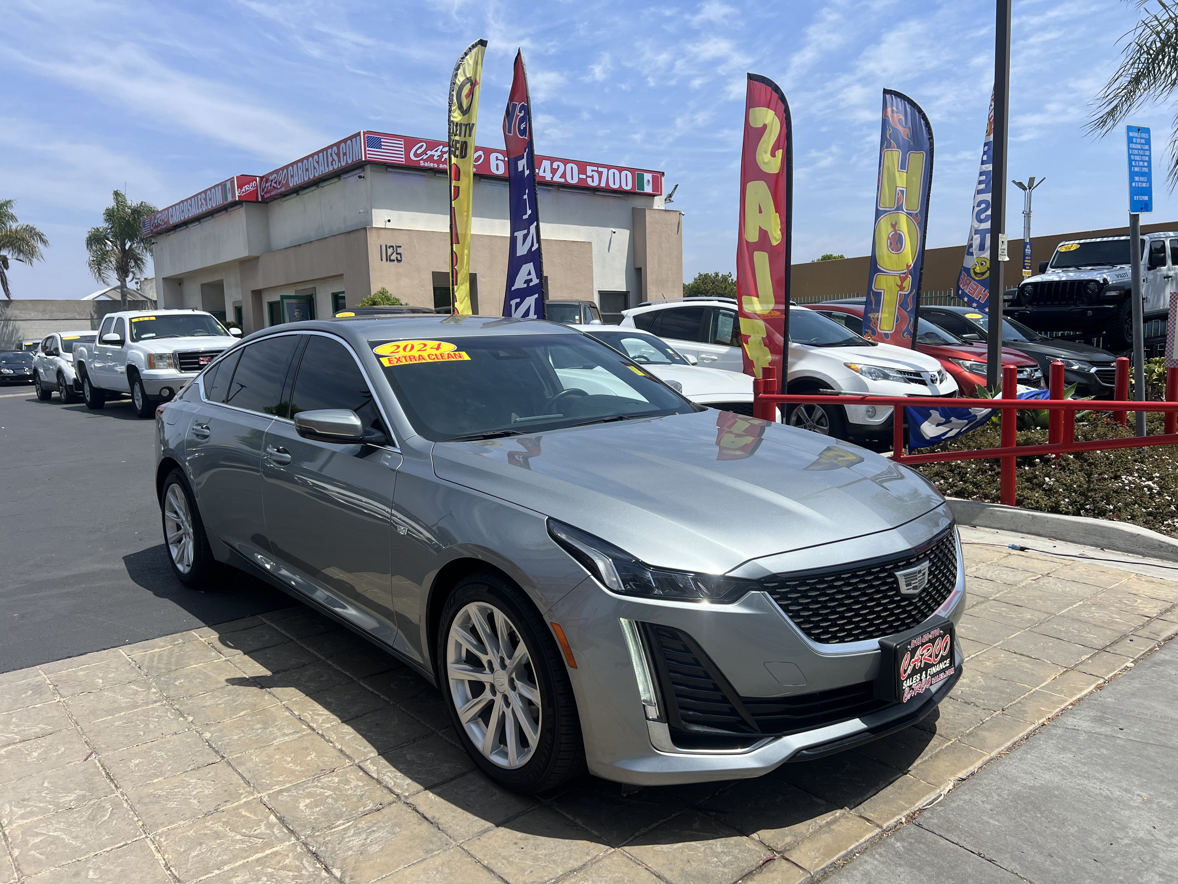 Used 2024 Cadillac CT5 Luxury w/ Cold Weather Package RWD image 2