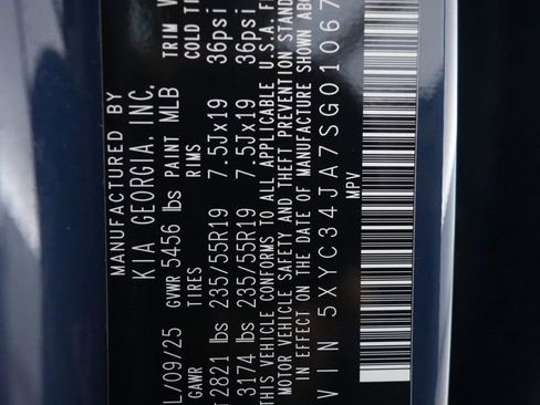 Used 2025 Kia EV6 Light w/ Light LR Technology Package RWD image 28