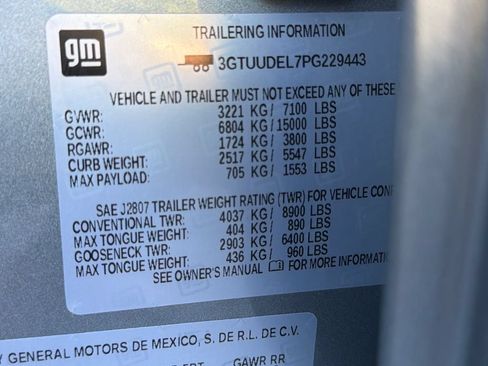 Certified 2023 GMC Sierra 1500 SLT w/ SLT Premium Plus Package AWD/4WD image 35