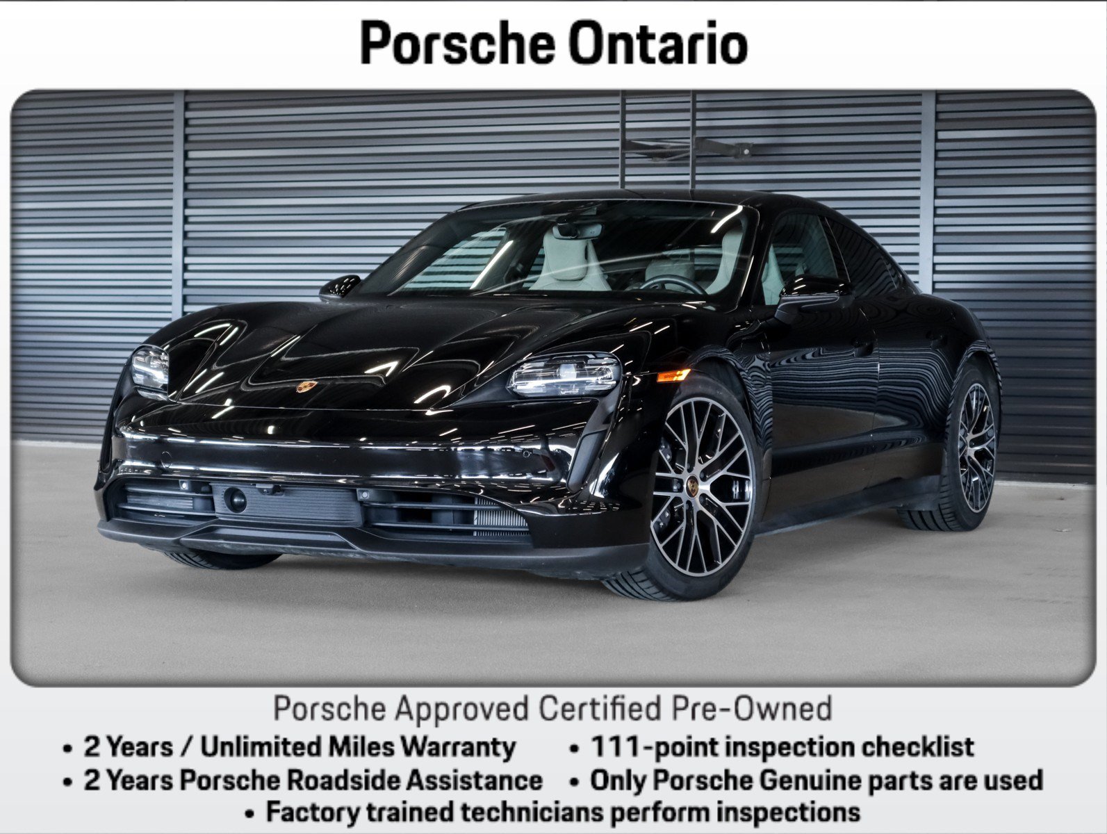 Certified 2023 Porsche Taycan RWD image 1