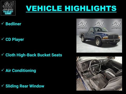 Used 2002 Dodge Dakota 2WD Regular Cab image 3