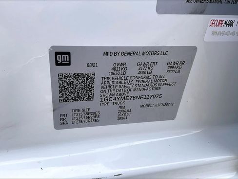 Used 2022 Chevrolet Silverado 2500 Custom w/ Custom Value Package AWD/4WD image 33