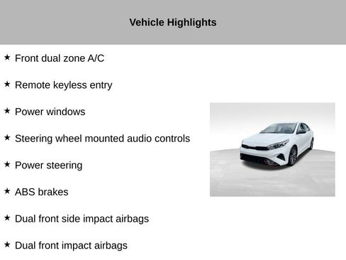 Certified 2024 Kia Forte GT-Line FWD image 28