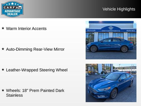 Used 2017 Ford Fusion SE AWD/4WD image 8