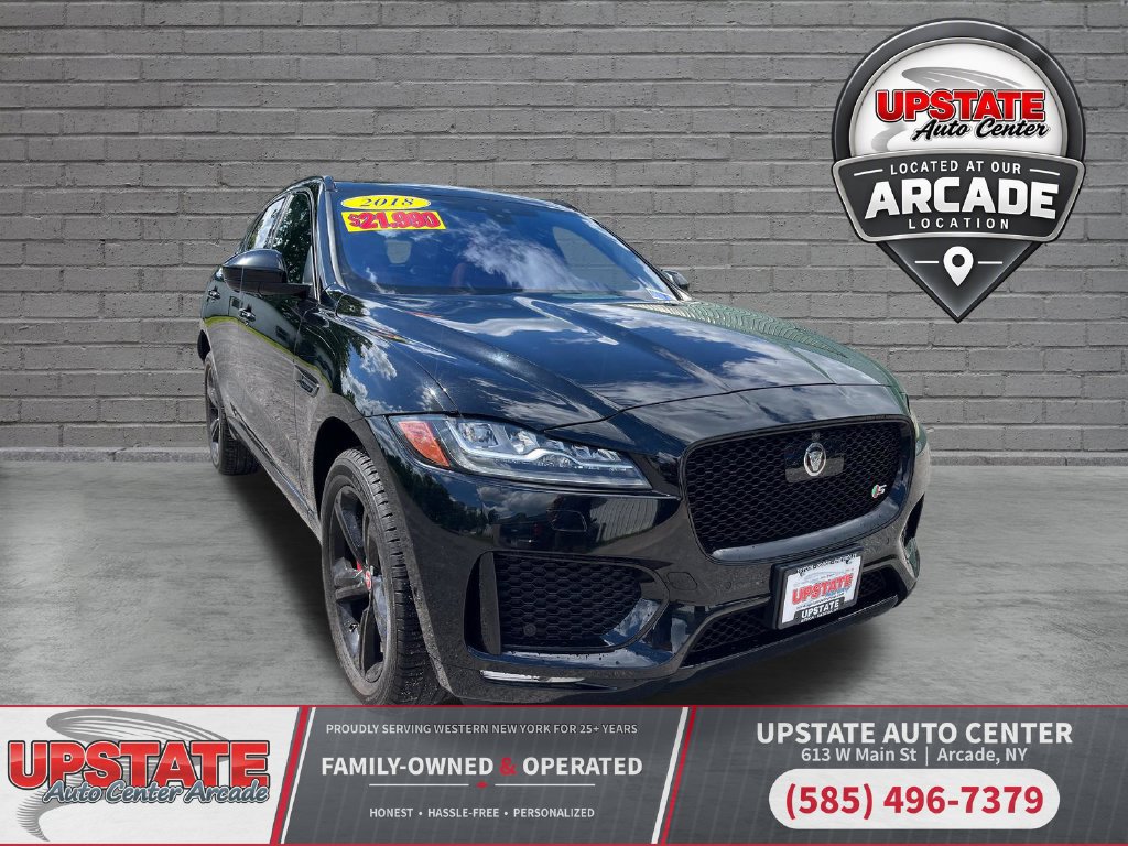 Used 2018 Jaguar F-PACE S AWD/4WD image 1