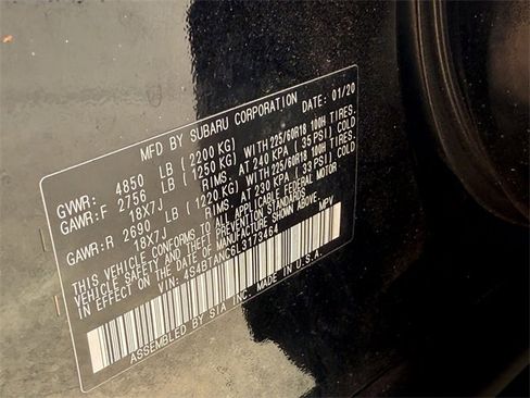 Certified 2020 Subaru Outback Limited w/ Popular Package #2 image 29