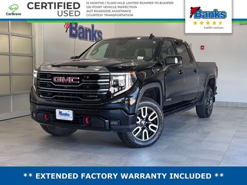 Certified 2024 GMC Sierra 1500 AT4 w/ AT4 Preferred Package AWD/4WD image 1