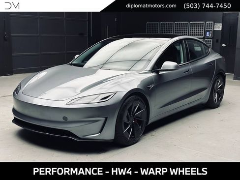 Used 2024 Tesla Model 3 Performance AWD/4WD image 1