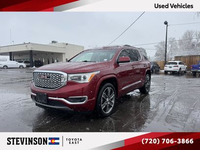 Used 2019 GMC Acadia Denali w/ Technology Package