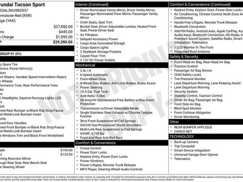 Used 2019 Hyundai Tucson Sport image 5