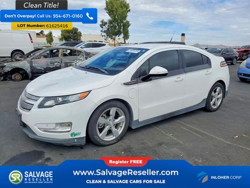 Used 2013 Chevrolet Volt Premium w/ Premium Trim Package FWD image 1