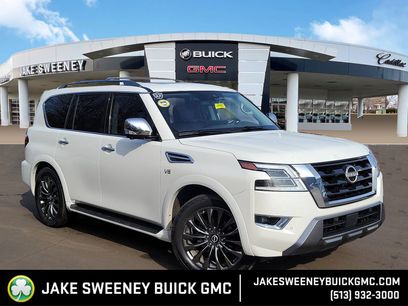 Used 2022 Nissan Armada Platinum w/ Captain's Chairs Package