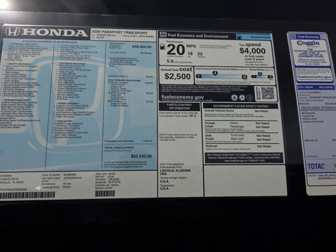 New 2026 Honda Passport TrailSport image 3
