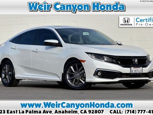 Certified 2019 Honda Civic EX image 1