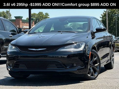 Used 2016 Chrysler 200 S w/ Comfort Group FWD image 1