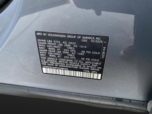 New 2026 Volkswagen Atlas Cross Sport SEL Premium R-Line image 42