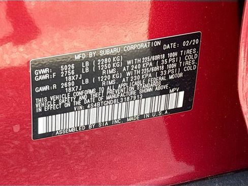 Used 2020 Subaru Outback Limited XT AWD/4WD image 23