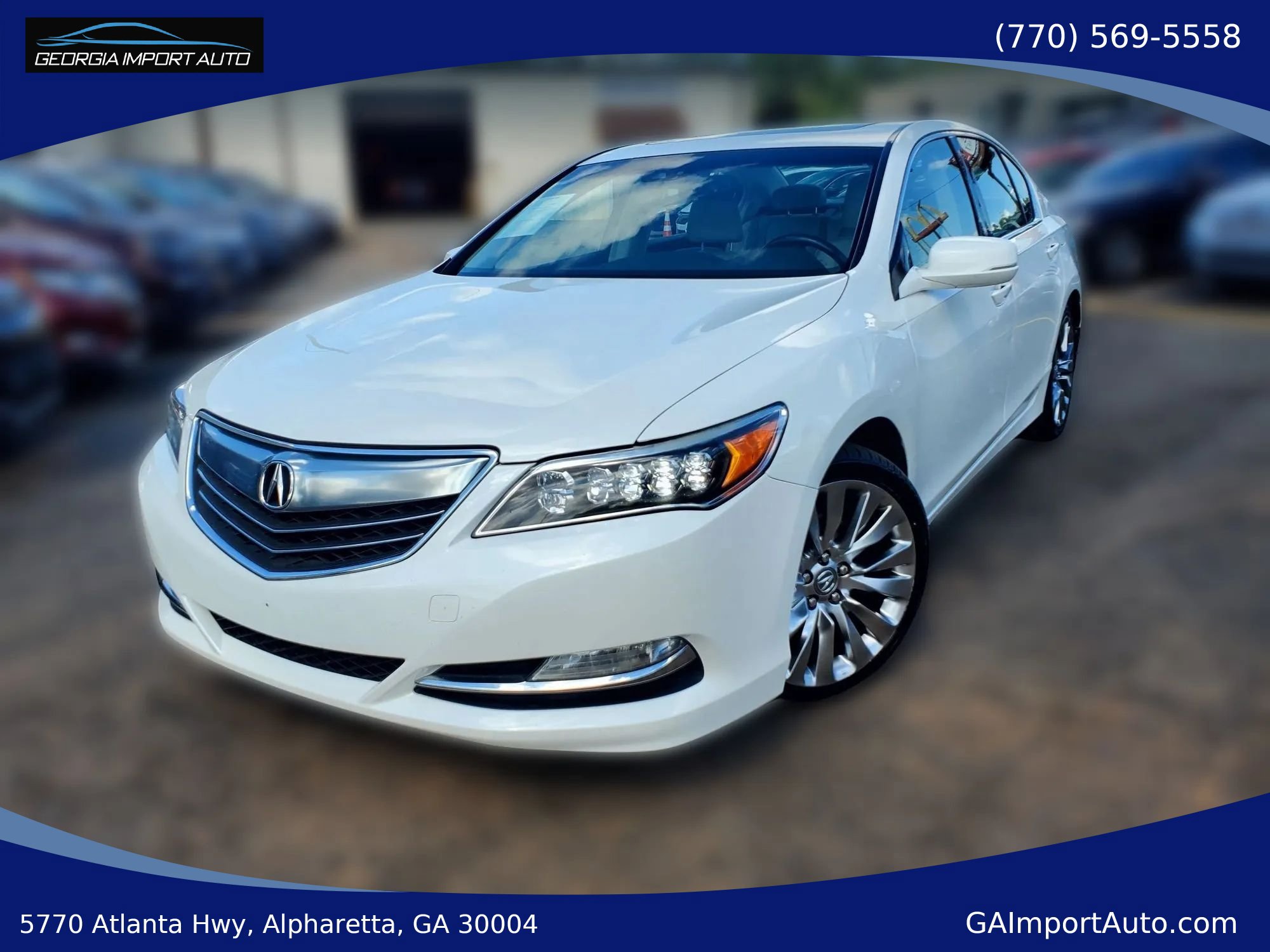 Used 2016 Acura RLX w/ Technology Package FWD image 1