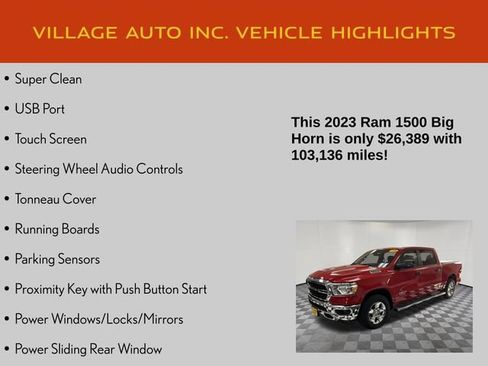 Used 2023 RAM 1500 Big Horn AWD/4WD image 7