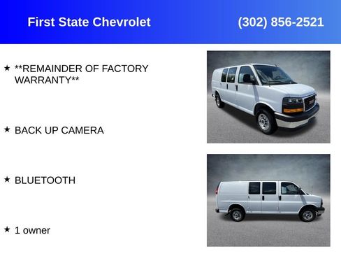 Used 2024 GMC Savana 2500 w/ Driver Convenience Package RWD image 2