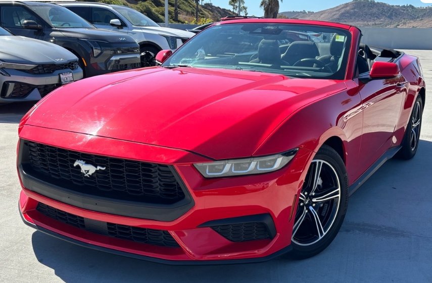 Used 2024 Ford Mustang Convertible RWD image 1