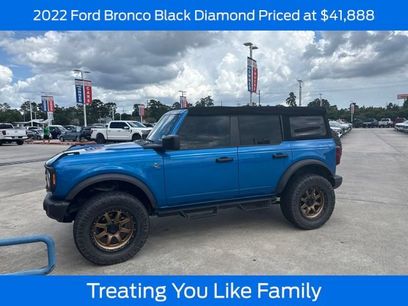 Certified 2022 Ford Bronco Black Diamond