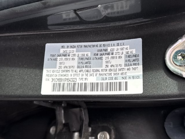 Certified 2024 MAZDA CX-30 AWD 2.5 S w/ Select Sport Pkg image 22