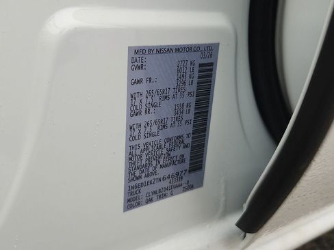 New 2026 Nissan Frontier SV AWD/4WD image 10