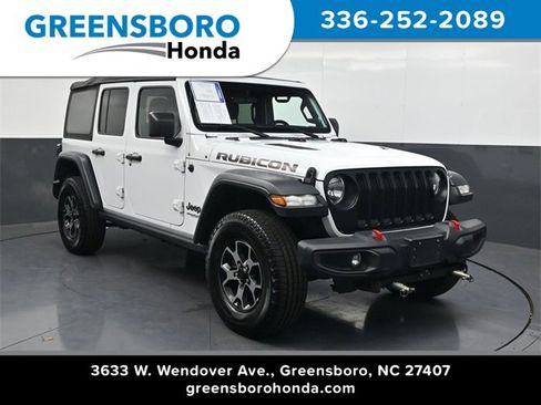 Used 2021 Jeep Wrangler Unlimited Rubicon w/ Safety Group image 1