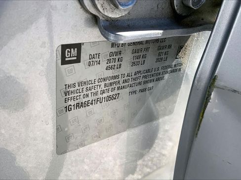 Used 2015 Chevrolet Volt w/ Enhanced Safety Package 1 FWD image 35