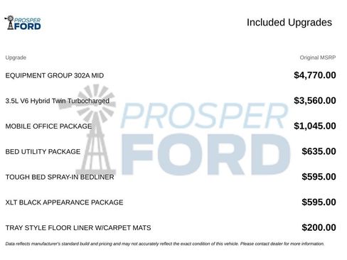 Used 2024 Ford F150 XLT w/ Equipment Group 302A MID AWD/4WD image 3