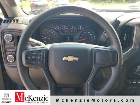 Used 2024 Chevrolet Silverado 1500 Custom w/ Turbomax Blackout Package AWD/4WD image 10