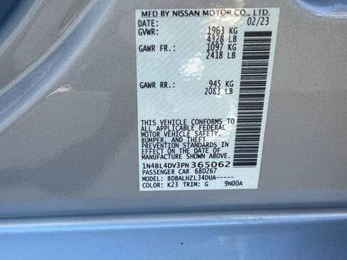 Used 2023 Nissan Altima 2.5 SV image 28