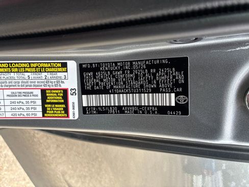 New 2026 Toyota Camry XSE FWD image 45