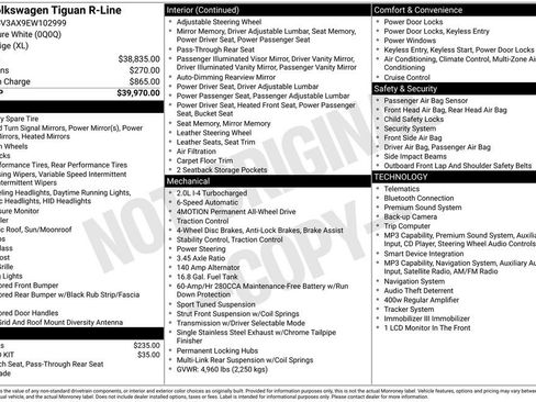 Used 2014 Volkswagen Tiguan R-Line image 3