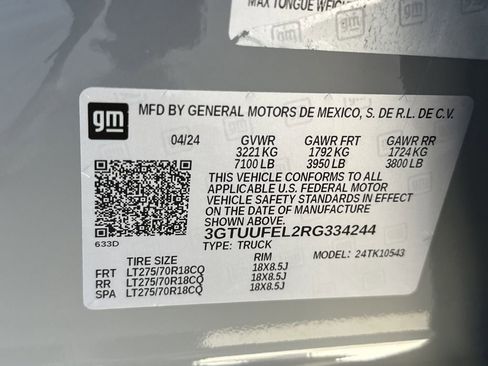 Certified 2024 GMC Sierra 1500 AT4X w/ AT4X AEV Edition image 52
