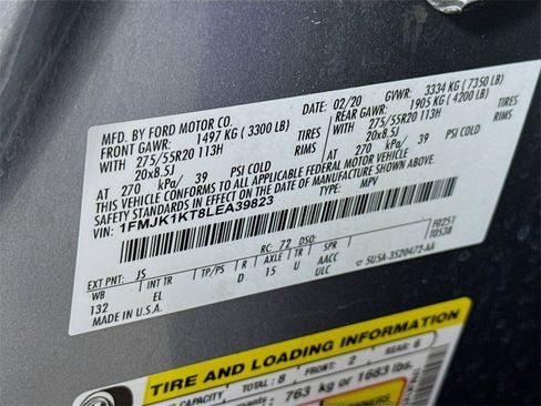 Used 2020 Ford Expedition Max Limited image 33