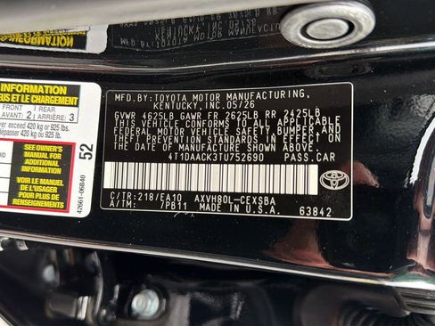 New 2026 Toyota Camry SE FWD image 34